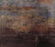 James Ensor After the Storm oil on canvas
